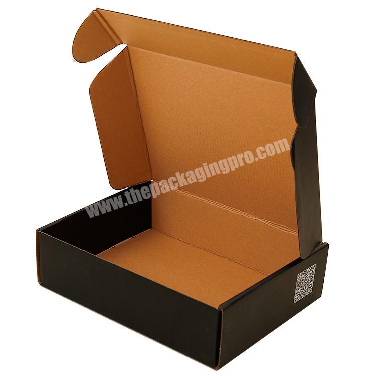 custom own your logo clothing packaging carton box for shipping