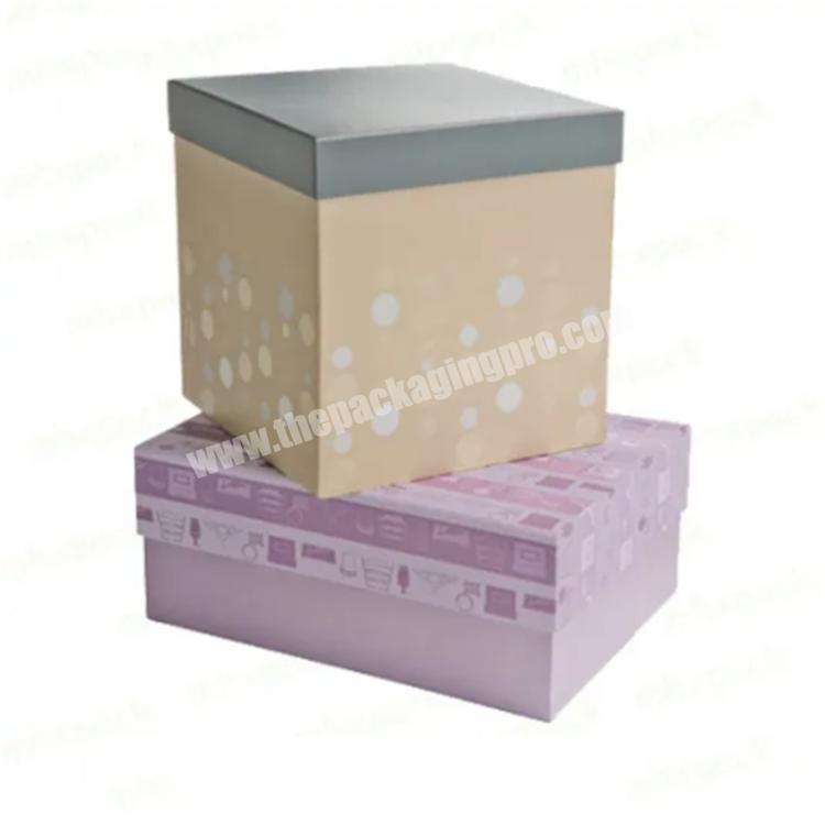 custom packaging black cardboard box with transparent lid shipping boxes