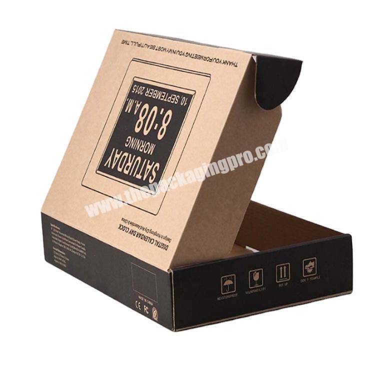 custom packaging box black shipping boxes custom logo box shipping