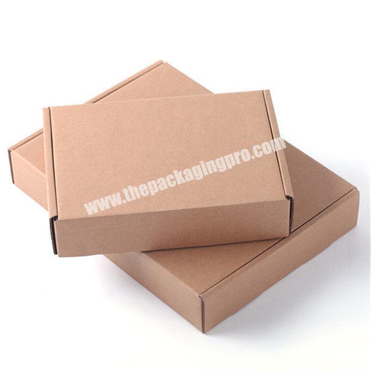 custom packaging box cardboard box for clothing craft paper box