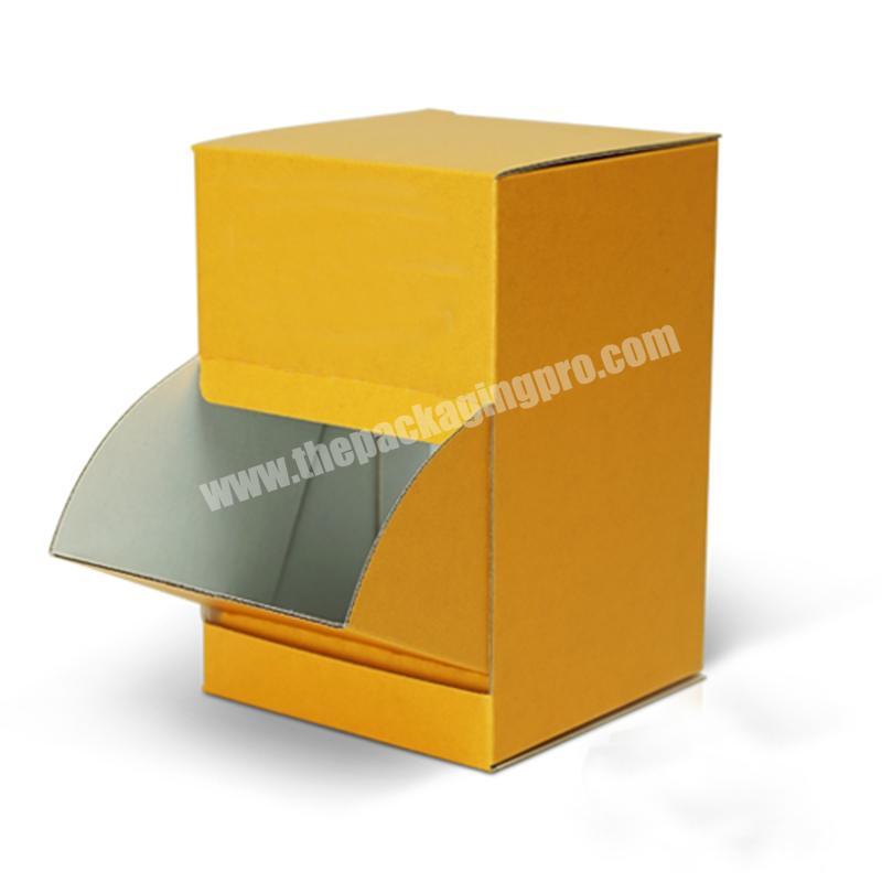 Custom packaging box lip balm display box gravity fed box