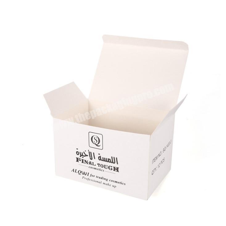 custom packaging box paper display box foldable wig box