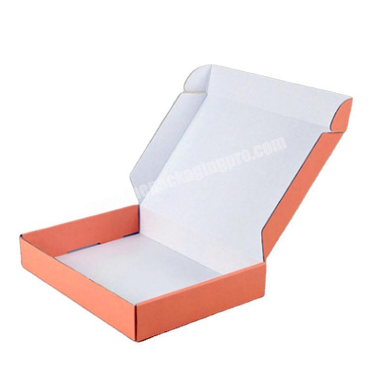 custom packaging box shipping a rectangle box apparel shipping box