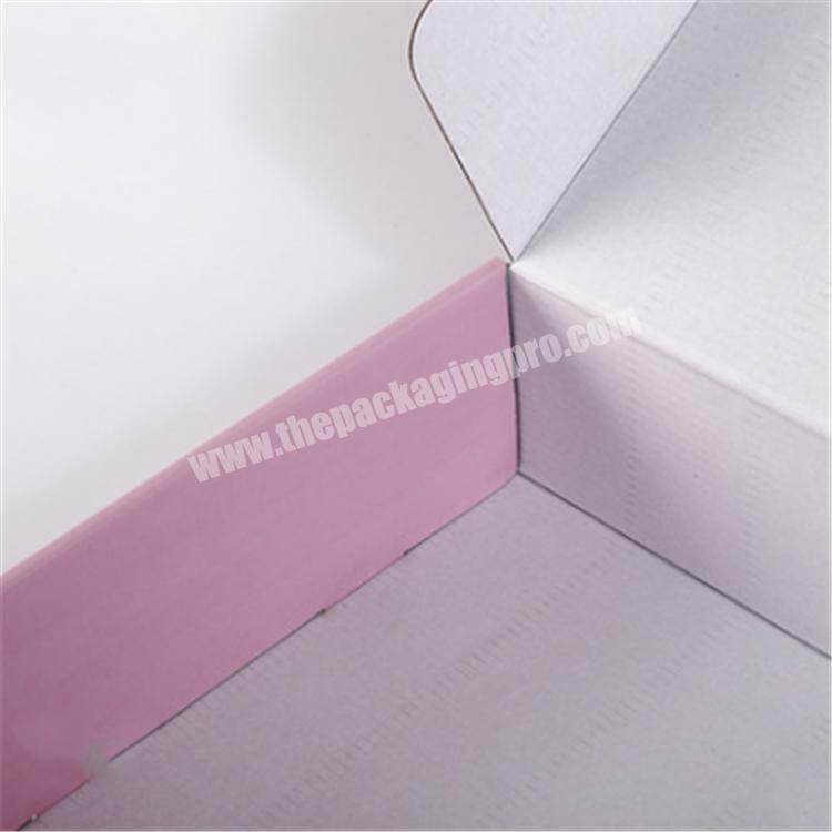 custom packaging box shipping mailing boxes white custom clothing box