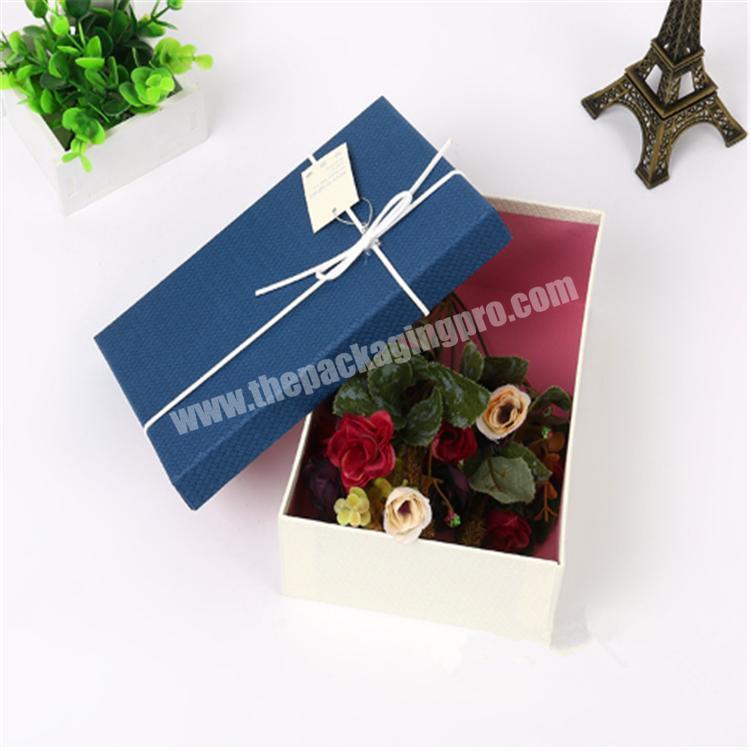 custom packaging box with lid cardboard big gift boxes