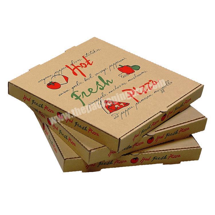 Custom packaging boxed pizza supplier for packaging pizza