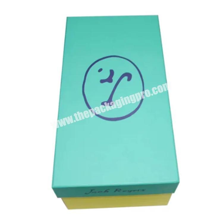 custom packaging cardboard box with lid brown gift box