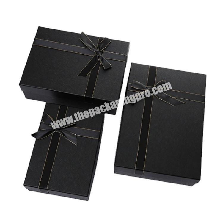 custom packaging cardboard box with lid brown gift boxes