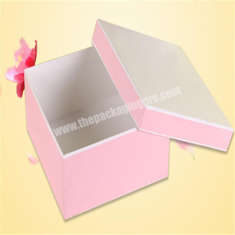 custom packaging cardboard gift box with pvc window clear lid gift boxes