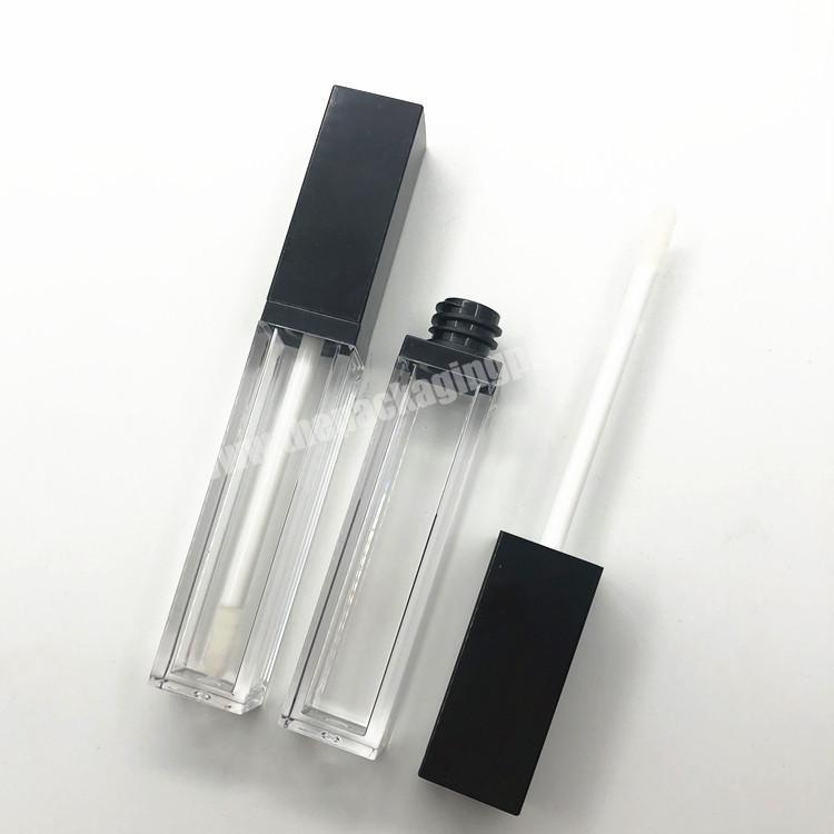 Custom packaging cute personalized lip gloss tube lipgloss bottle tube case container with applicator