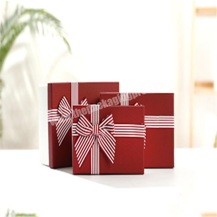 custom packaging decorated gift box with lids gift boxes