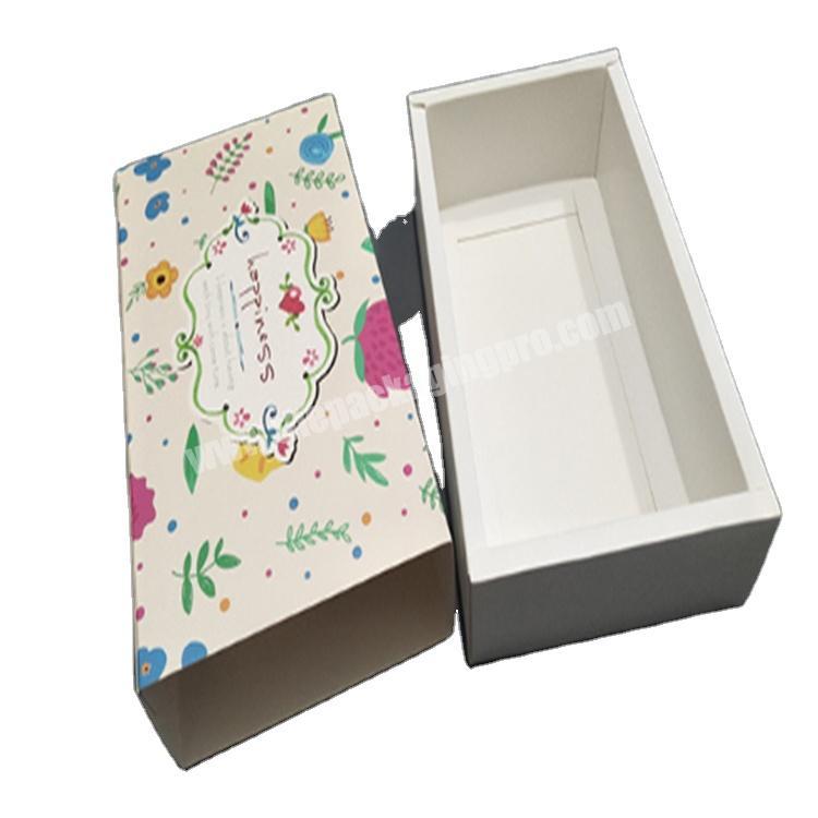 custom packaging drawer box with foam insert gift box