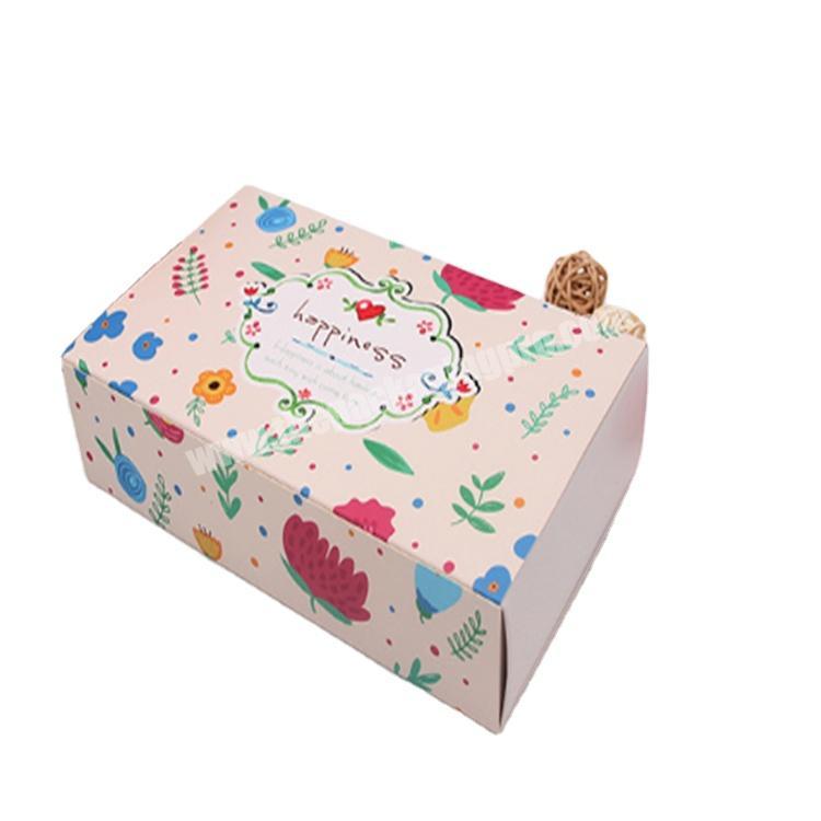 custom packaging drawer box with ribbon gift box