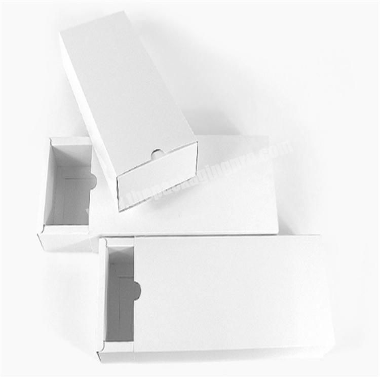 custom packaging empty slide drawer lashes boxes gift box