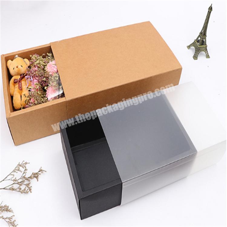 custom packaging eyelash empty drawer box private label gift box