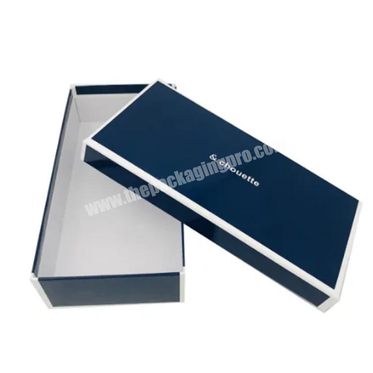 custom packaging gift presentation boxes with clear lid gift box