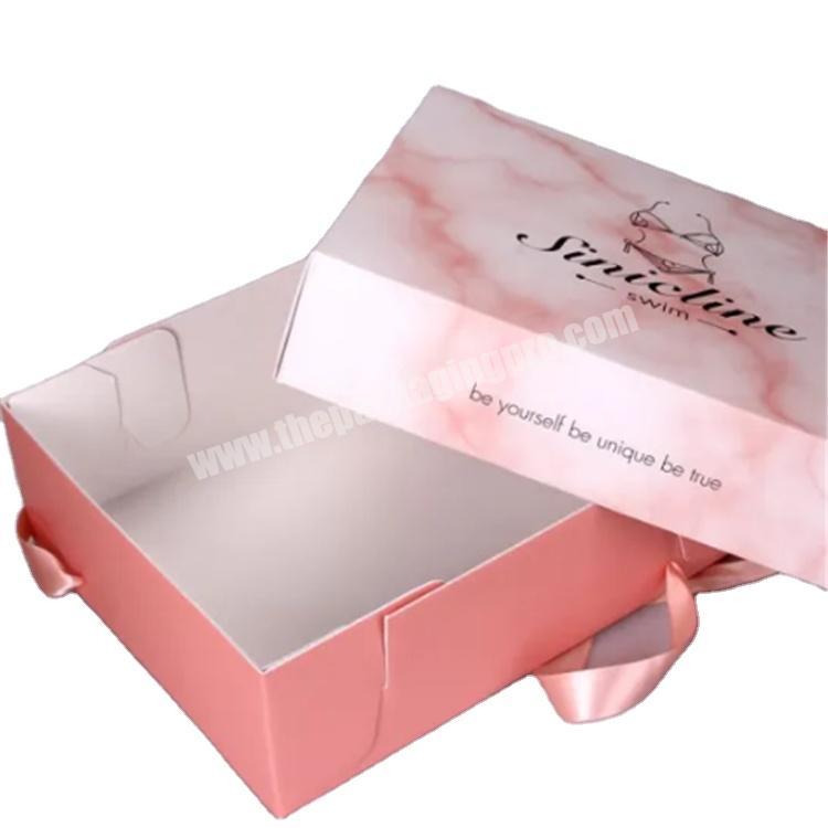 custom packaging gift presentation boxes with clear lid shipping boxes
