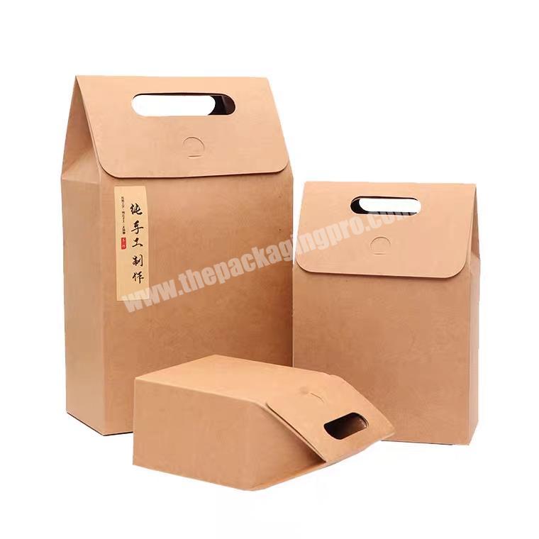 Custom packaging kraft paper food bag for tea and nut