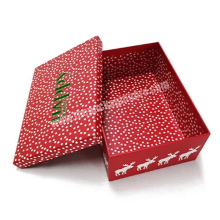 custom packaging large gift box with lid shipping boxes