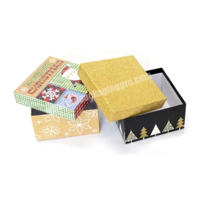 custom packaging plain gift box with lid gift box