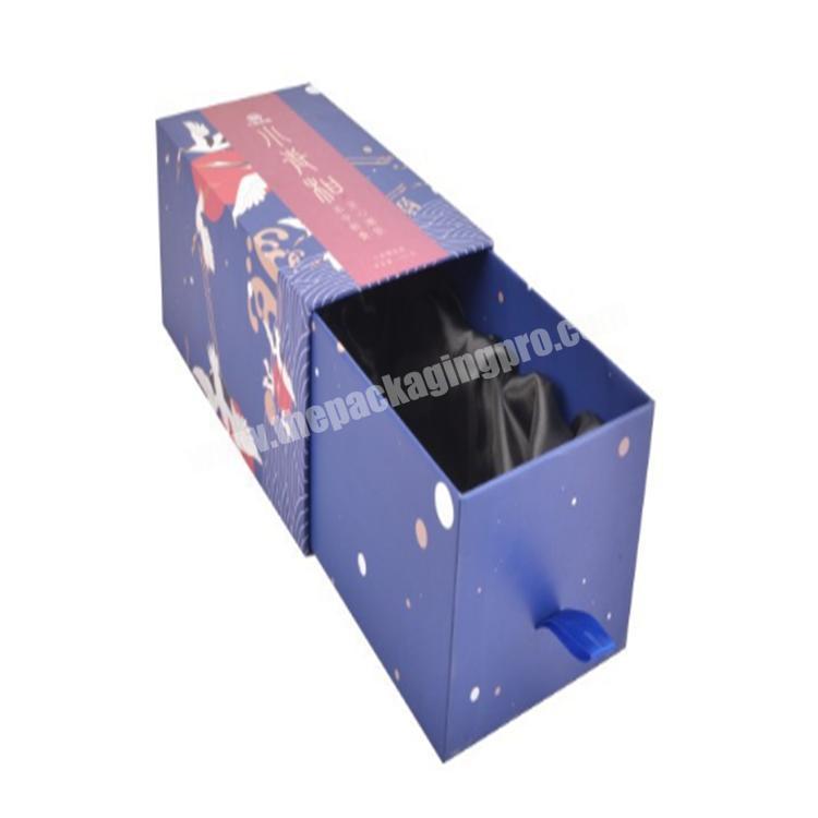 custom packaging upgrade luminous drawer type shoe box gift box
