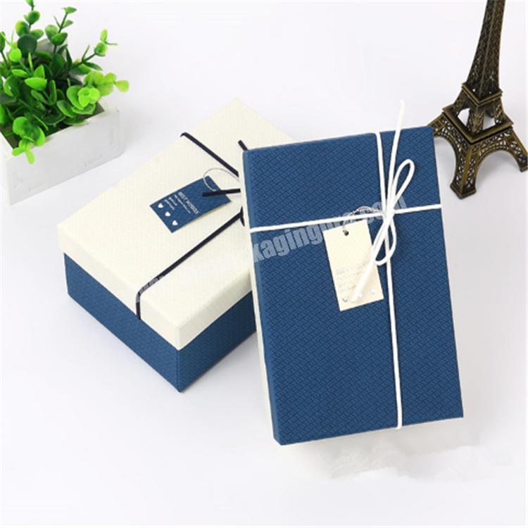 custom packaging white cardboard boxes with lids gift boxes