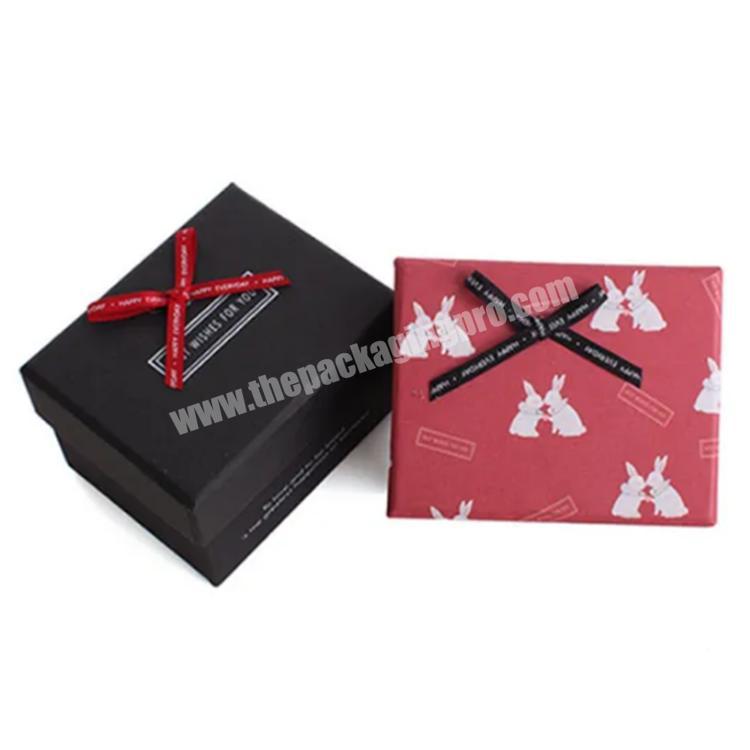 custom packaging woven gift box with lid gift box