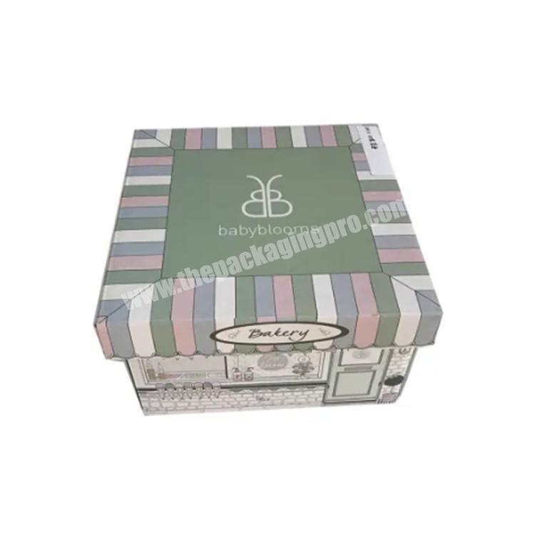 custom packaging wrapped ompaper gift boxes with lids shipping boxes