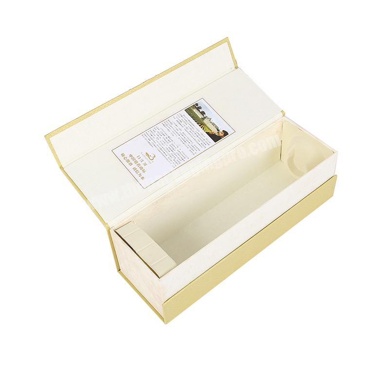 Custom paper box glass bottle antique wine gift box packaging cajas para vinos wine boxes packing