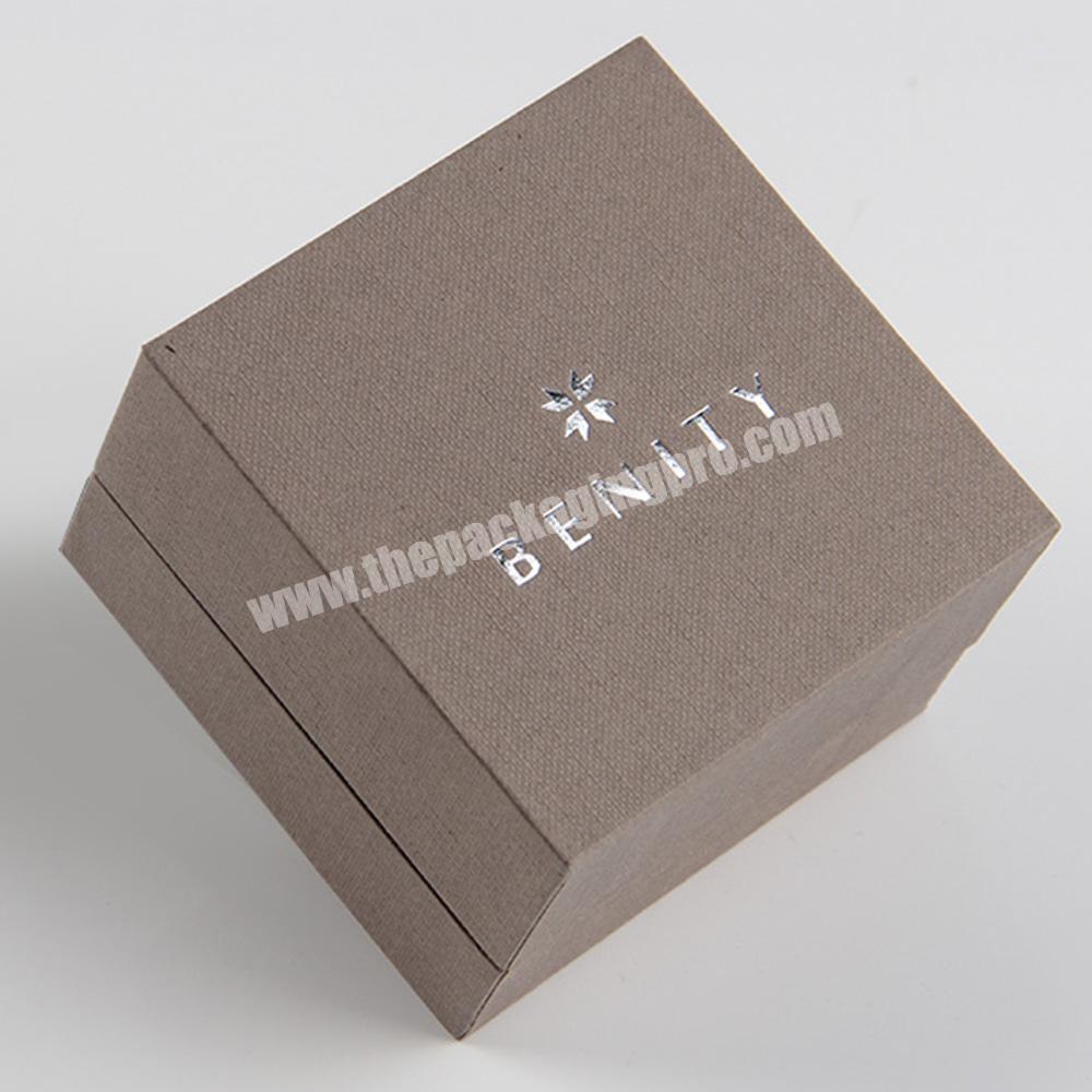 Custom paper cardboard box for business cards packaging with lid