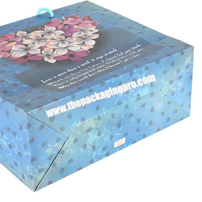 Custom paper cardboard wine bottle packing bag with retail price