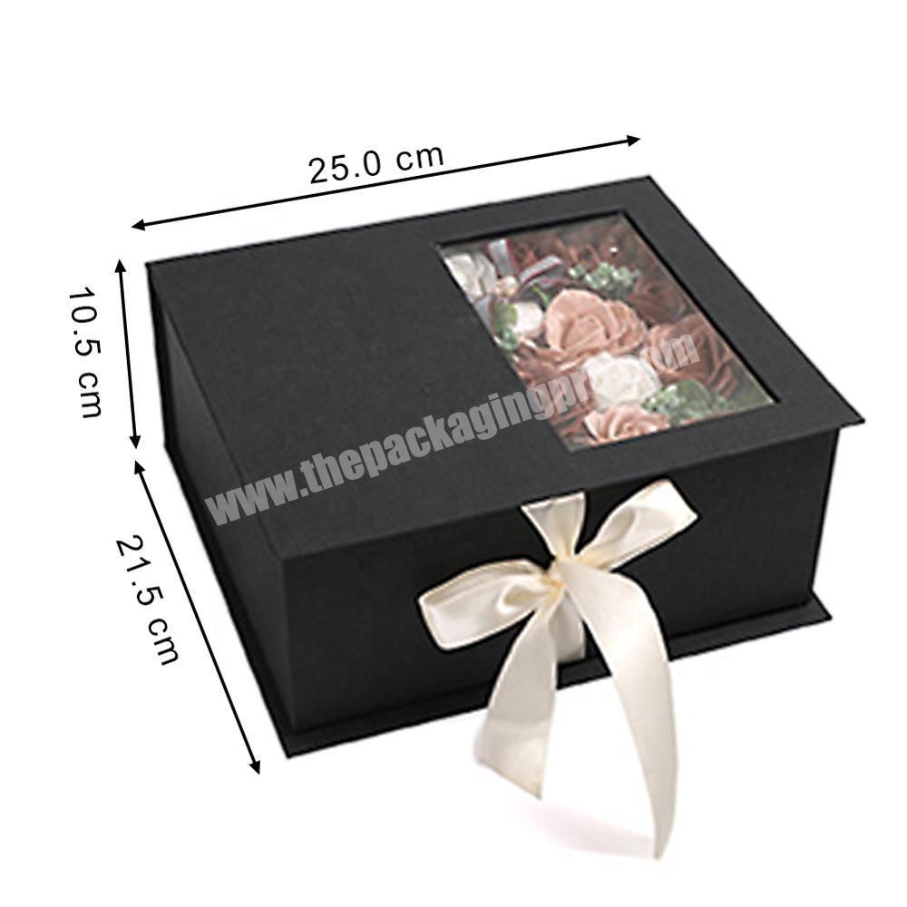 Custom Paper Empty Flower Gift Packaging Box for Rose