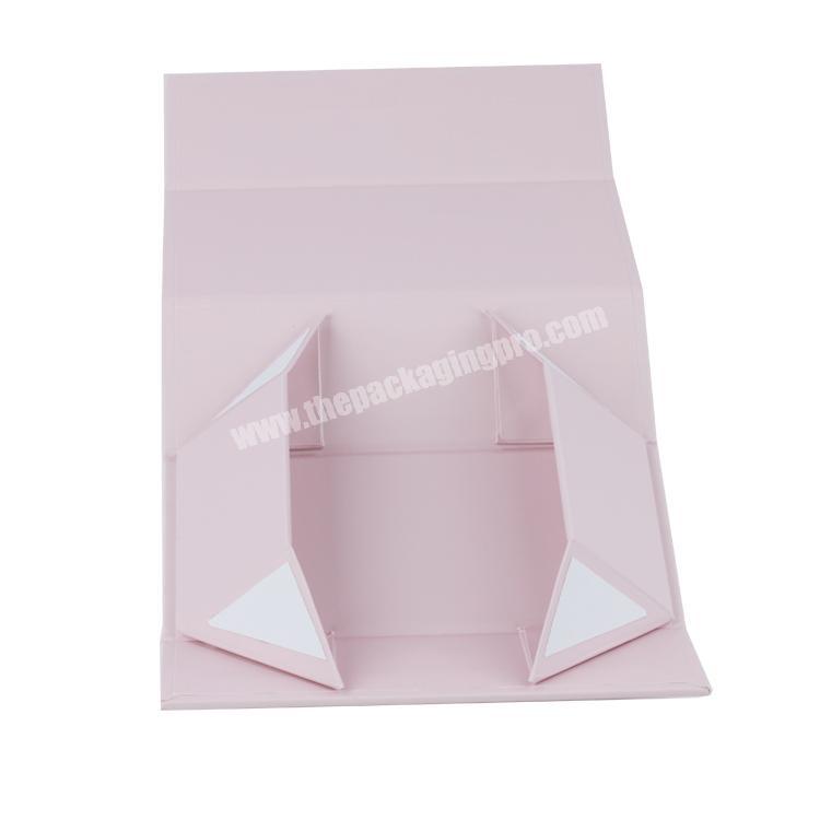 Custom paper flat packing boxes , luxury small rigid magnetic box with closure