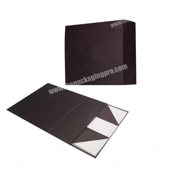 Custom Paper Folding Rigid Carton Gift Box High Quality Garment Cosmetics Packaging Folding Box