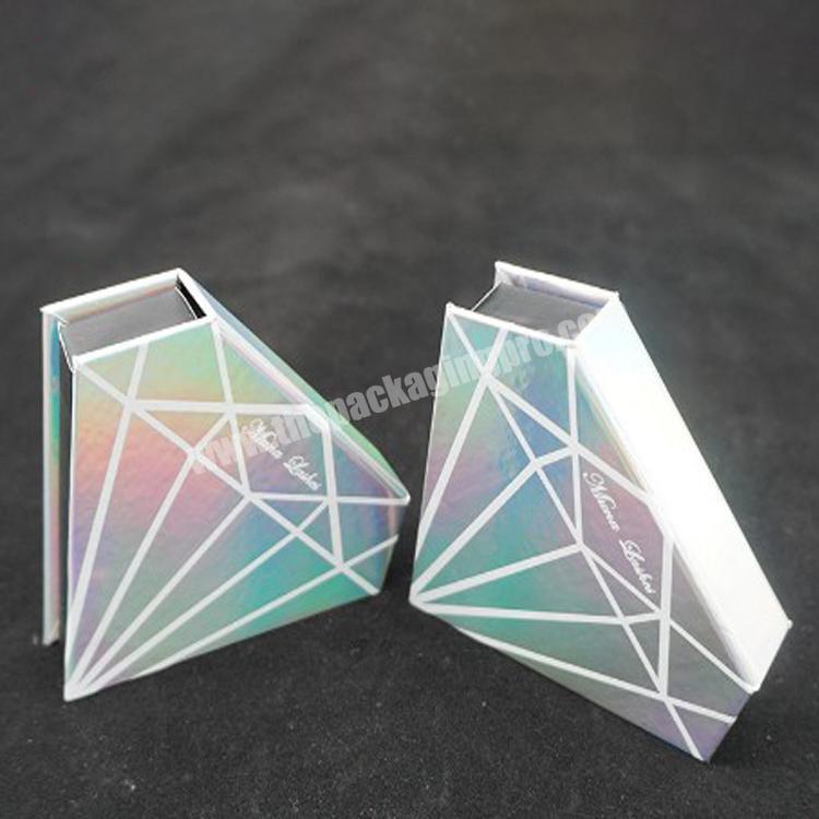 custom paper gift box holographic packaging