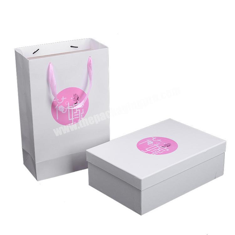 custom paper gift skincare box packaging