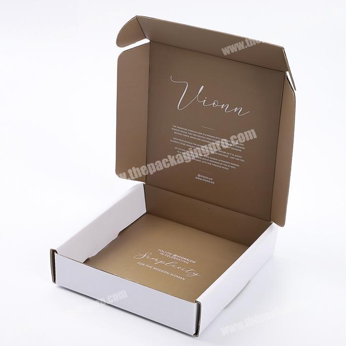Custom Paper Kraft Brown Chocolate Truffle Shipping Packaging Colored Tab Lock Tuck Top Corrugated Mailing Boxes