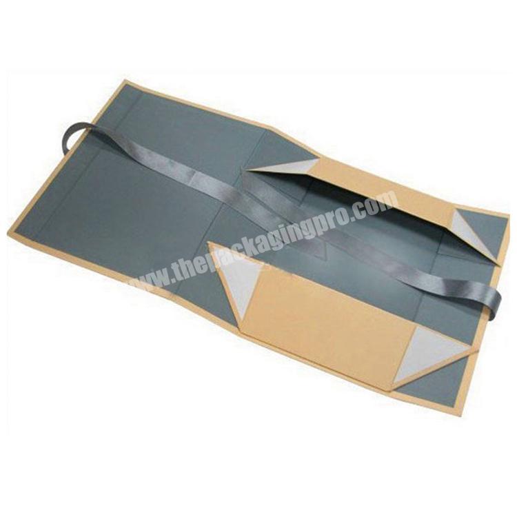 Custom paper magnetic box ribbon