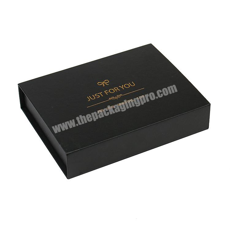 Custom Paper Magnetic Closure Flap Gift Packaging Jewelry Box