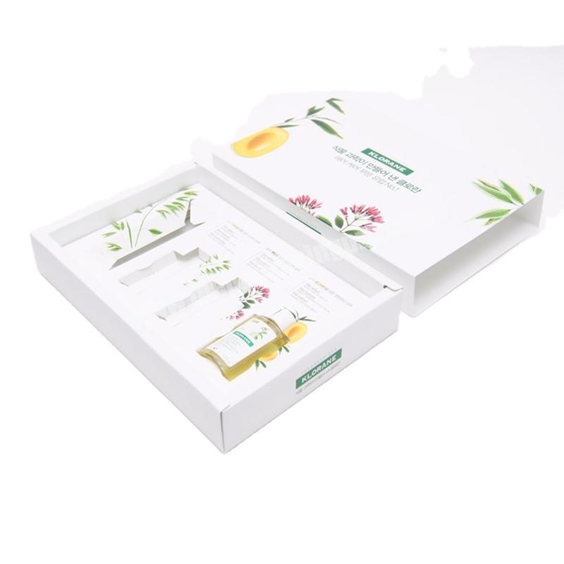Custom Paper Packaging Box for Shampoo Kit Beauty packaging