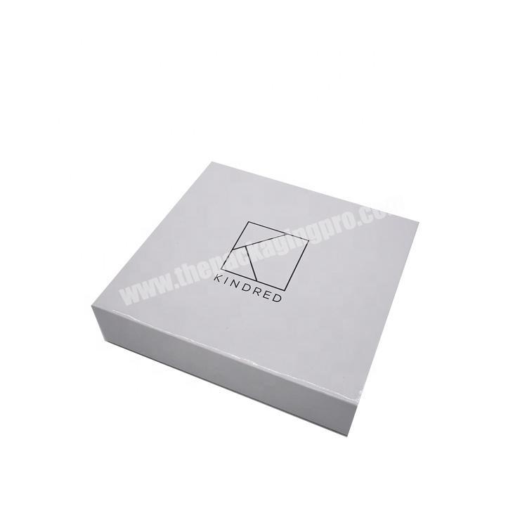 Custom pattern printed cardboard cosmetic packaging gift paper box