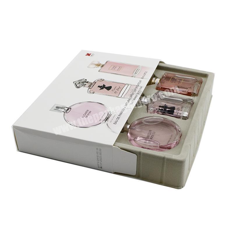 Custom perfume box packaging cardboard with blister tray