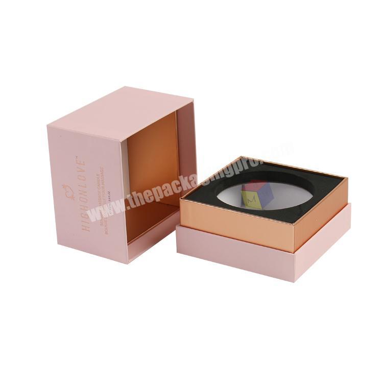 custom personalised brand for votive candle packaging box