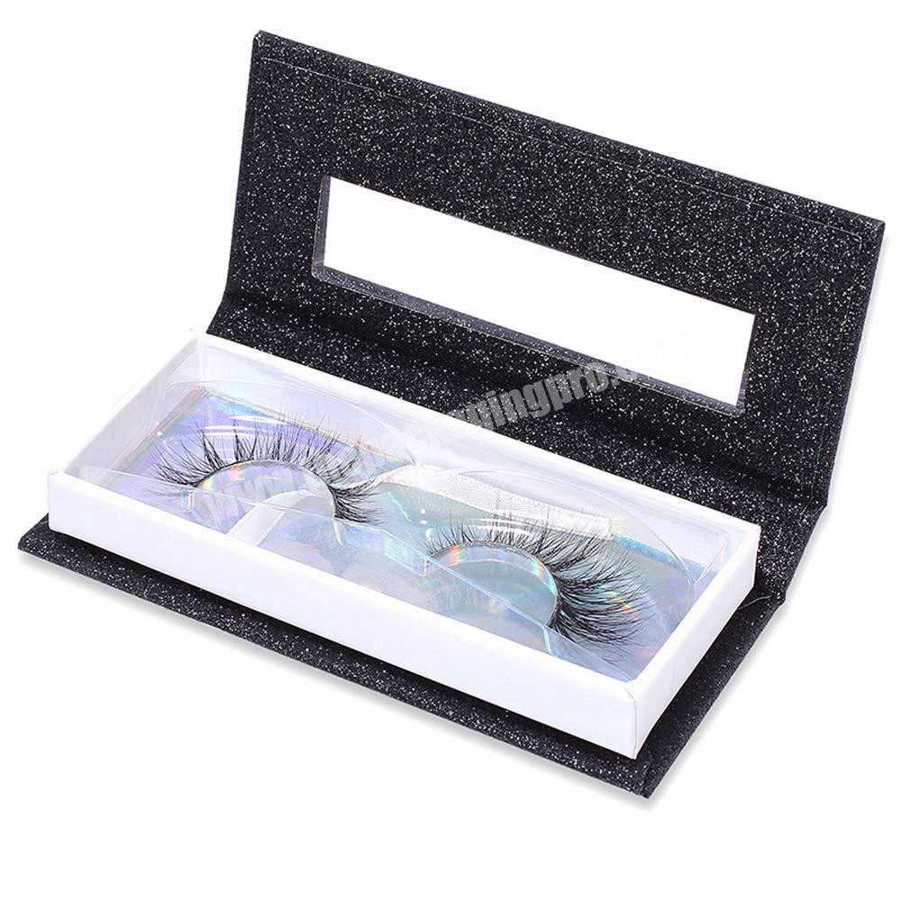 Custom Personalised Cardboard Silk Synthetic Eye Lash Own Brand Packaging Boxes Printed