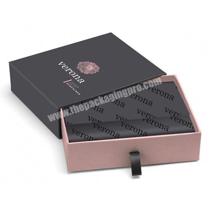Custom Personalized Rectangle Watch Box With Ribbon