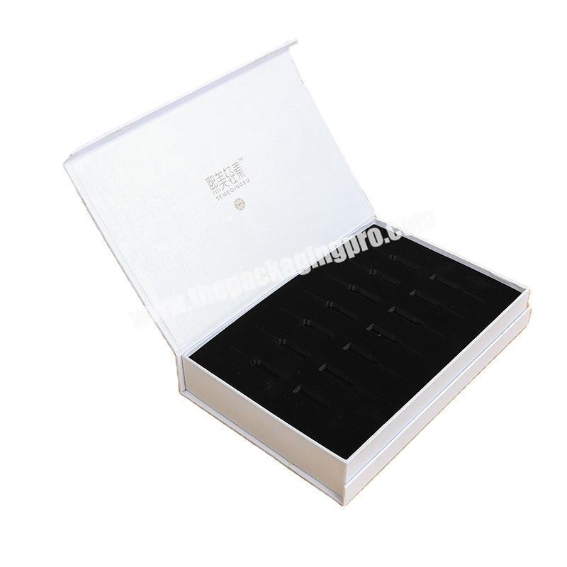 Custom Photo Printing Book And White Wedding Luxury Usb Set Packaging Black Hinged Cardboard Album Magnetic Gift Paper A4 Box