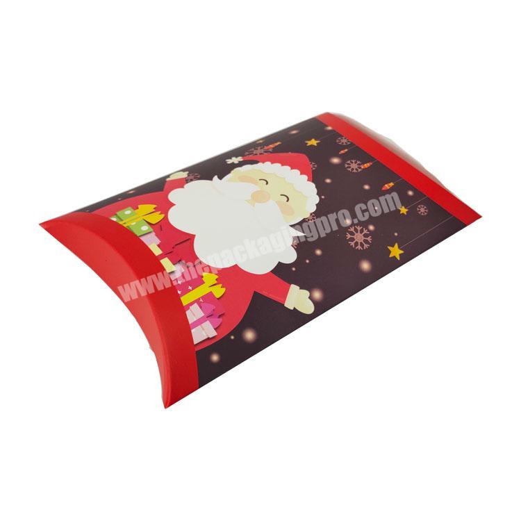 Custom pillow Gift Box High quality Christmas Gift Box Luxury Packaging Paper Box