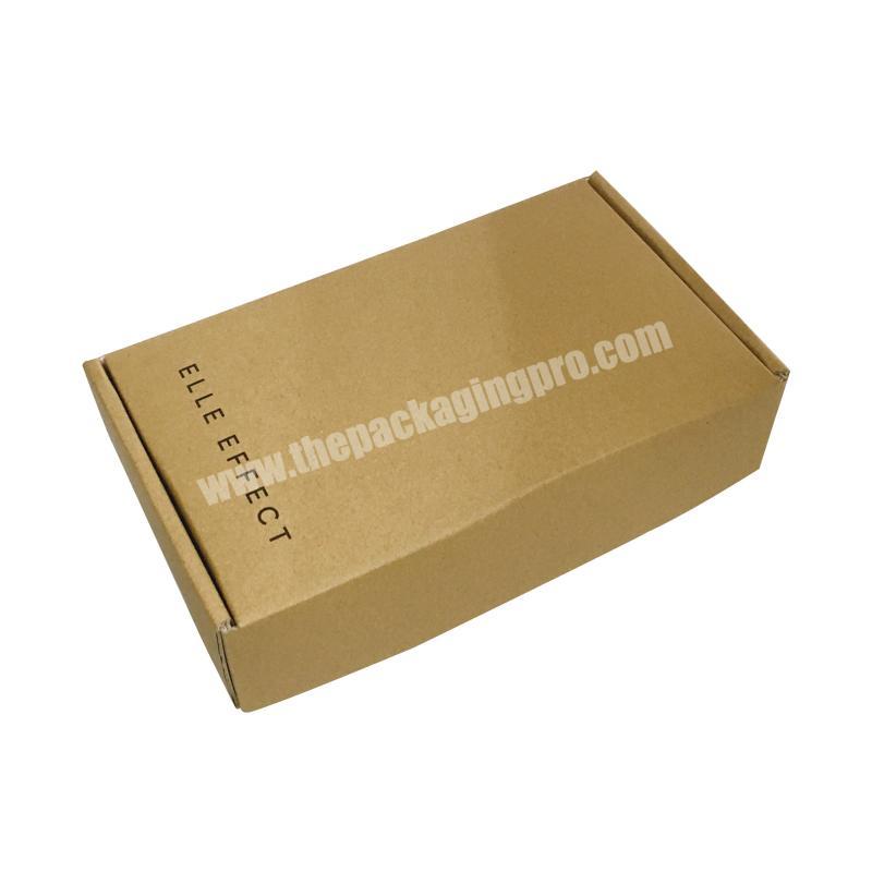 Custom Pink Corrugated Paper Packaging Beauty Subscription Mailer Shipping Box