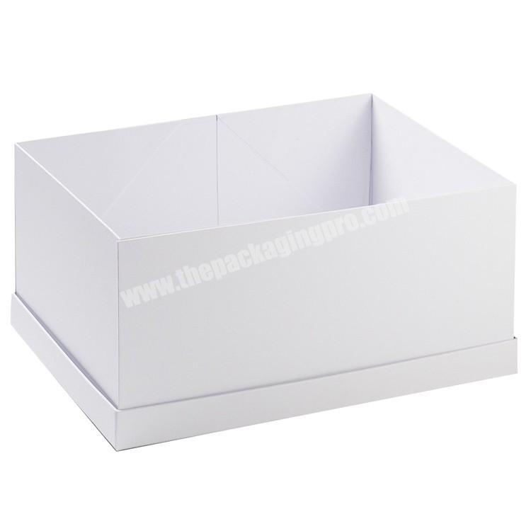 Custom Plain Fold Gift Packaging Box with Lid