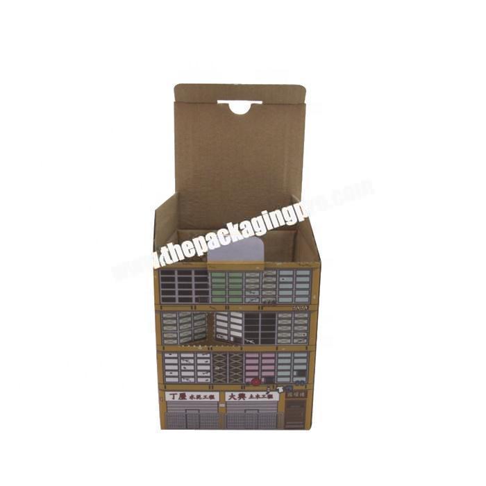 Custom plain printed corrugated paper packaging box for tool packing